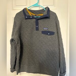 Patagonia quilted pullover